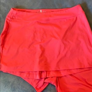 Nike Gold Detachable Skort